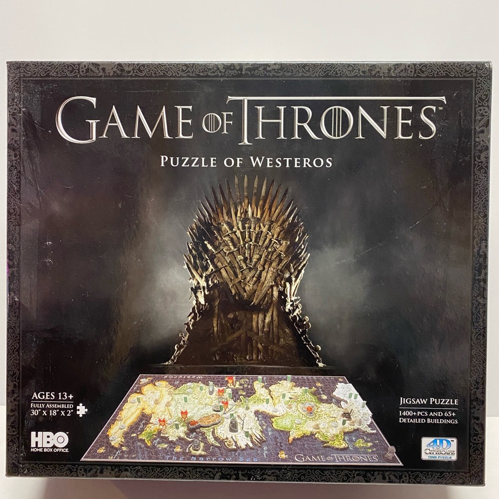Game of Thrones 4D Puzzle of Westeros
